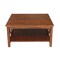 International Concepts Square Hampton  Coffee Table, 36 W, 36 L, 18 in H, Wood, Espresso OT581-70SC - alternate 6